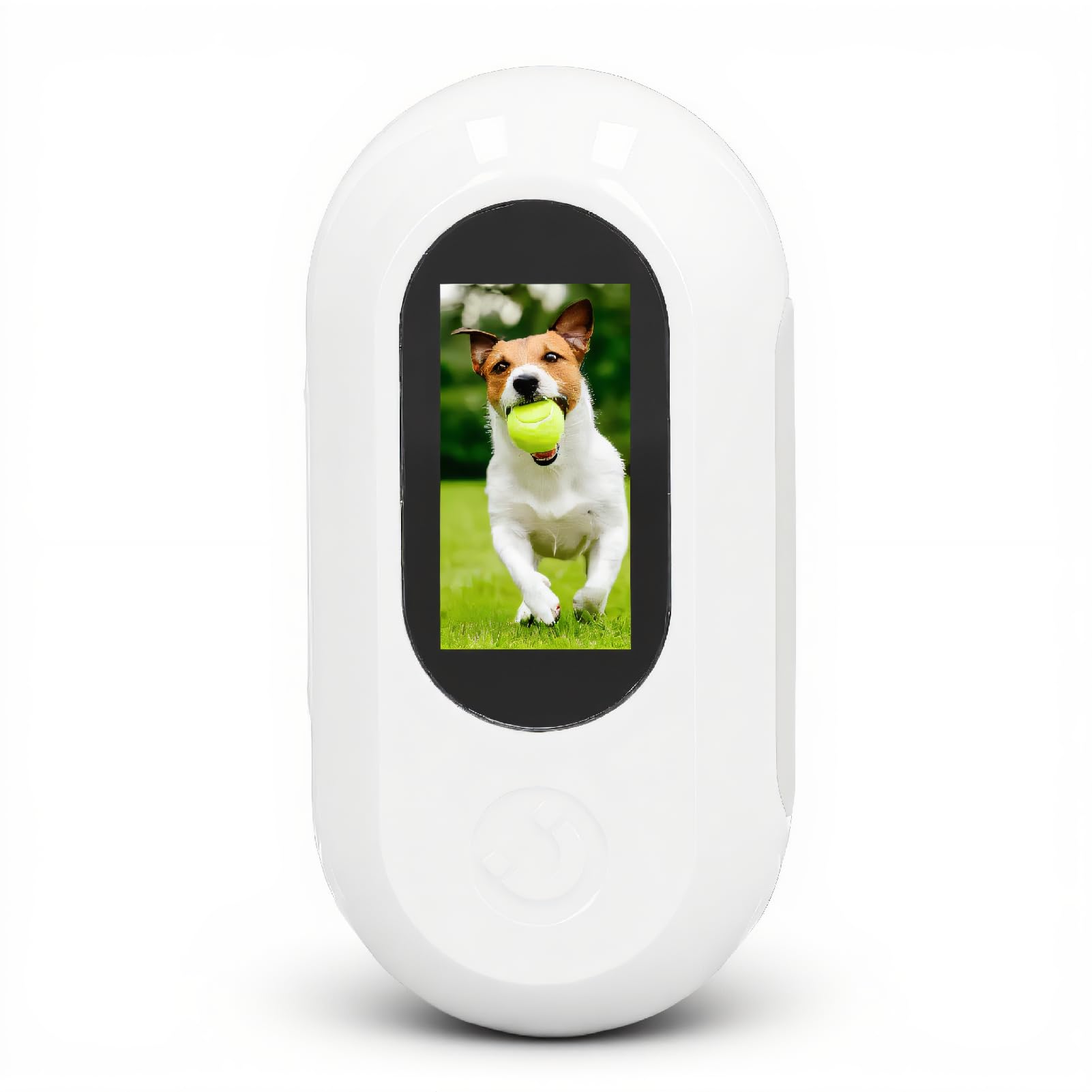 Collar Camera, HD 1080P, 120 Wide Angle Lens, Mini Action Camera for Indoor/Outdoor Use, OTG Support (White)
