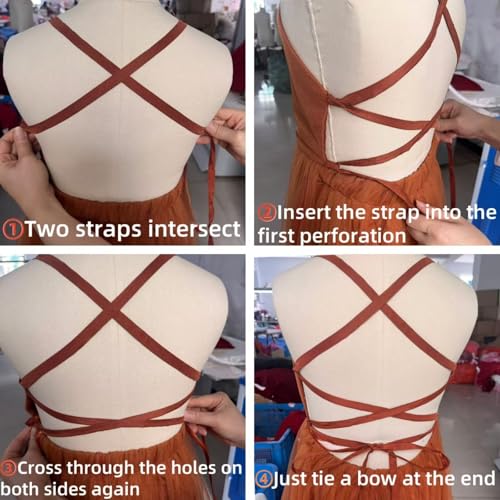 Boho Flower Girl Dress Tulle Ruffles Pageant Formal Dresses for Wedding Backless Party Holiday Communion4