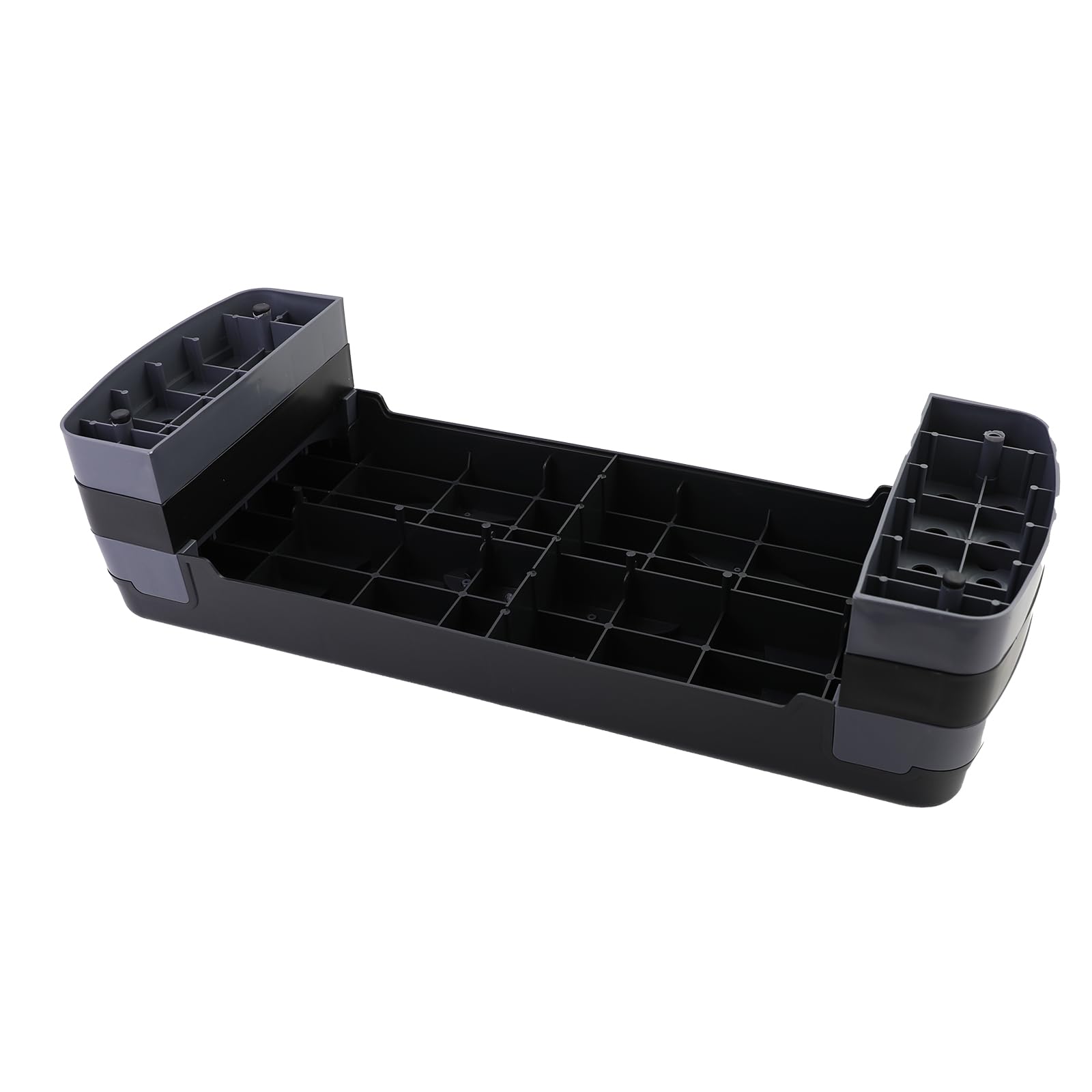 RAMROXX Fitness Stepboard Stepper Steppbrett Workout 3 Stufen Schwarz Grau 80x30cm