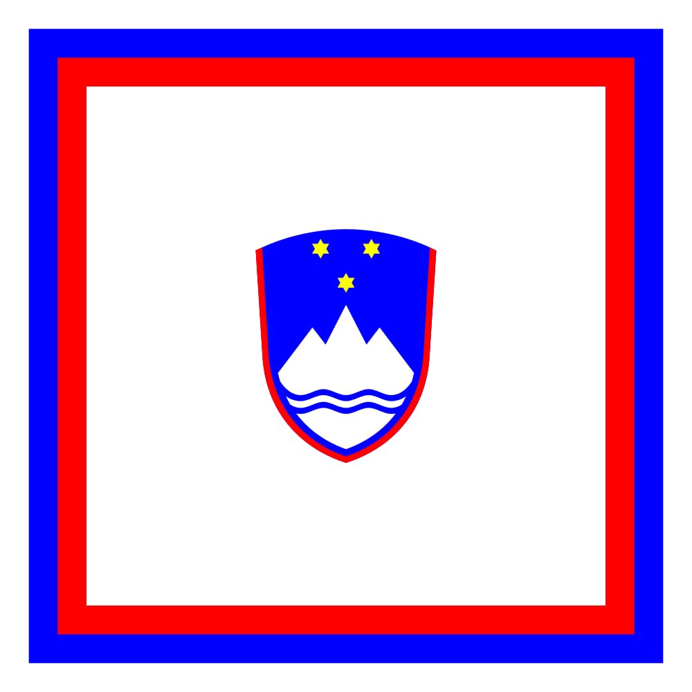 Drapeau Président de la Slovénie grand format 90x150cm