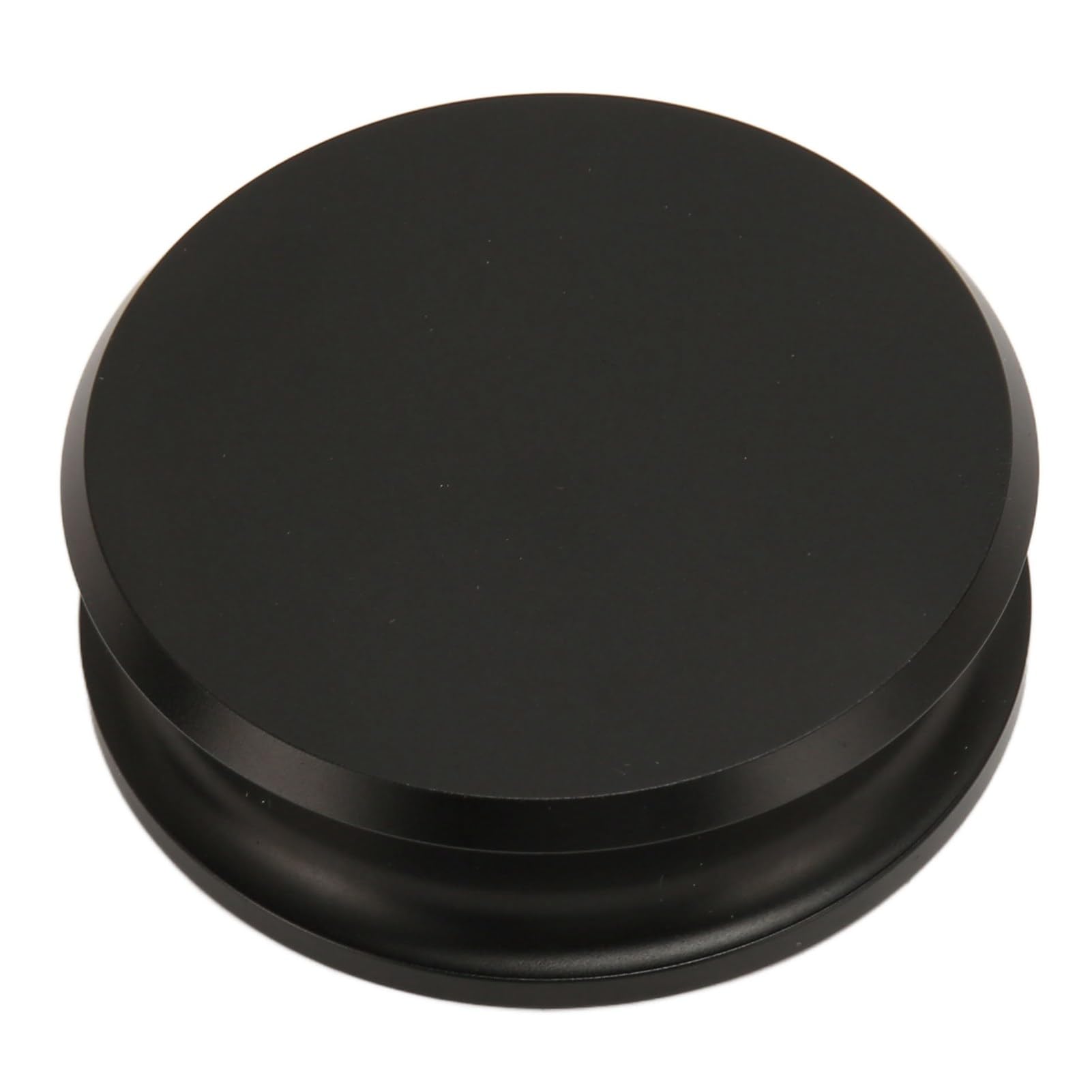 Wakects Morsetti per Pesi per Giradischi, Stabilizzatore di Peso per Giradischi HiFi Professionale in Lega di Alluminio Durevole con Taglio Preciso CNC per a Trazione Diretta (BLACK)