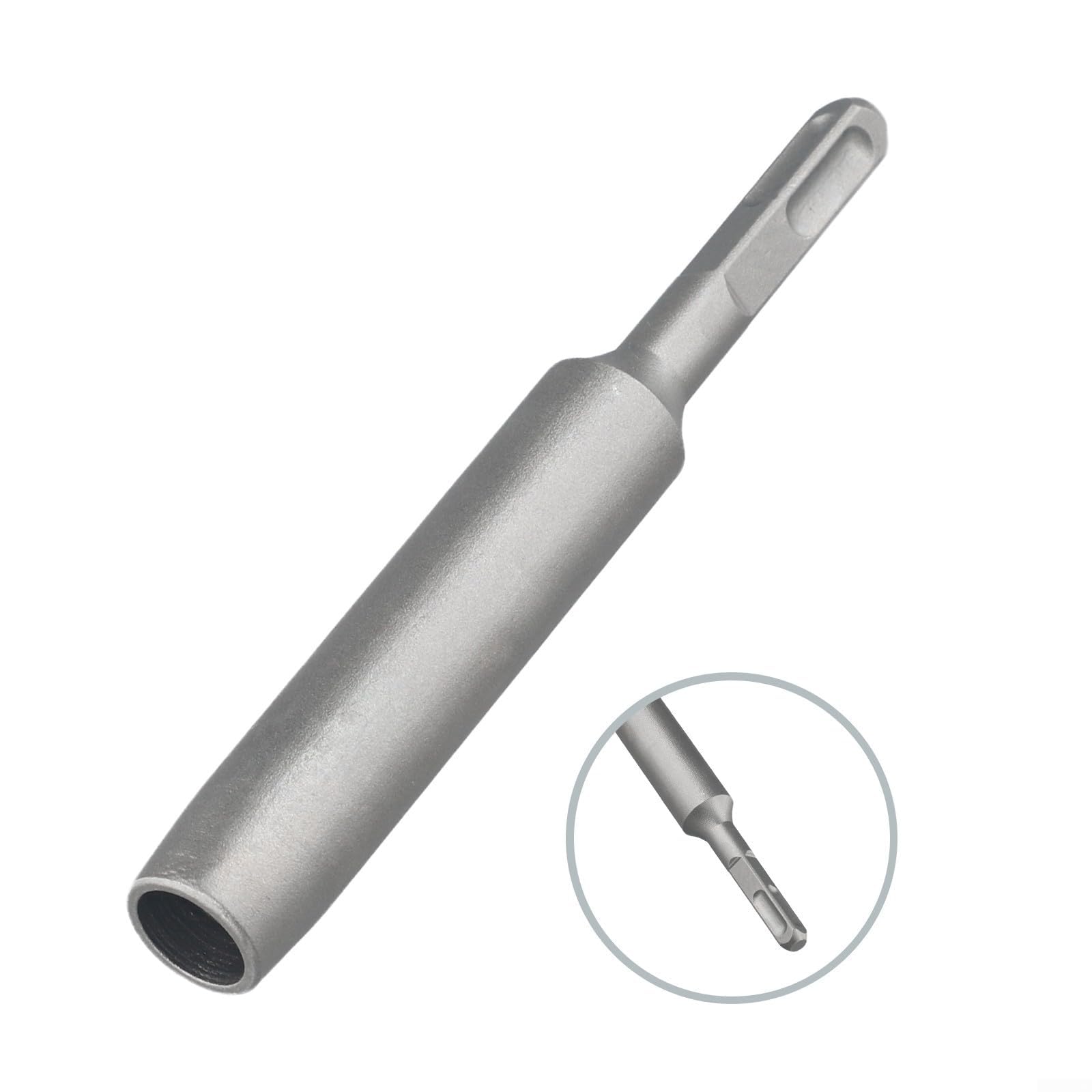 Para SDS-Plus Compatible Ground Rod Driver Tool para Rotary y Eléctrico Para Martillos Se adapta a M8 M10 M13 M15 M20 Varillas Forjadas Cromo Vanadio ()