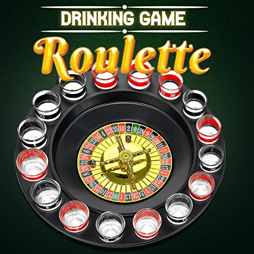 Bo-Toys Drinking Game Glass Roulette - Drinking Game Set (2 Balls and 16 Glasses) Casino Style Drinking Game by Bo-Toys - Image 2