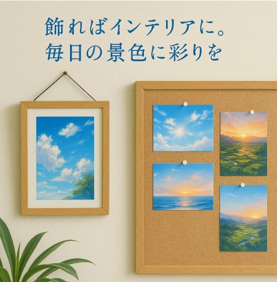Amazon | 【日本の風景ポストカードLac et Soleil】沖縄 青空と
