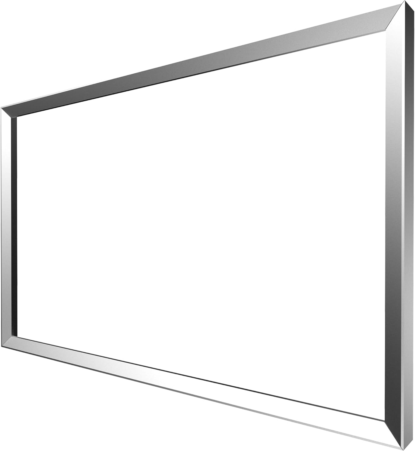 Metal (Aluminum Alloy) Decorative Frame for Echo Show 21 (Silver)