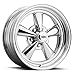 CRAGAR 61C S/S Rim 17X8 5X114.3 Offset -25 Chrome w/Alum Ctr (Quantity of 1)