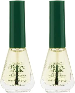 Delore for Nails Hardener and Nail Polish Dryer, .25-Ounce (Pack of 2)
