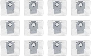 Dust Bags Compatible For Roborock Q7 Max,Q7 Plus,Q7 Max+,T8,S7 Maxv Ultra,S7 Pro Ultra,Robot Vacuum Cleaner Accessories Spare Parts (Color : 12PCS)