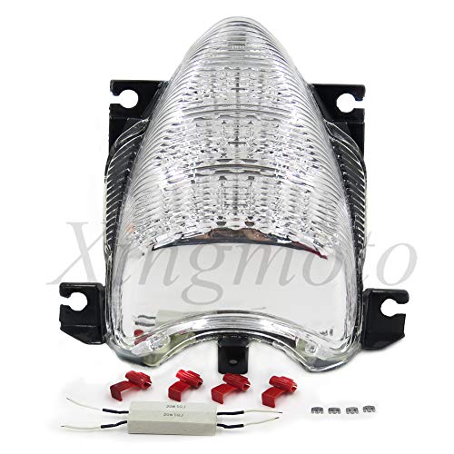 HASkulle Motorcycle Clear Led Tail Light Brake Light with Integrated Turn Signals Indicators for Suzuki Boulevard M109R/ VZR1800 / M109R LE / VZR1800Z / M109R2 / VZR1800N