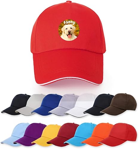 Gorra de béisbol personalizada con logotipo de imagen personalizada con texto y cierre ajustable, gorra de camionero para hombres y mujeres