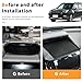 Auovo Dashboard Mats for Subaru Forester Accessories 2019-2024/ Crosstrek 2018-2023 / Impreza 2018-2023 Car Interior Silicone Material Dash Pad Liner (Upgrade,1 pcs All Black Trim Dashboard Mat)