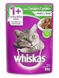 Ração Úmida Para Gatos Whiskas Sachê Cordeiro ao Molho Adultos 85g