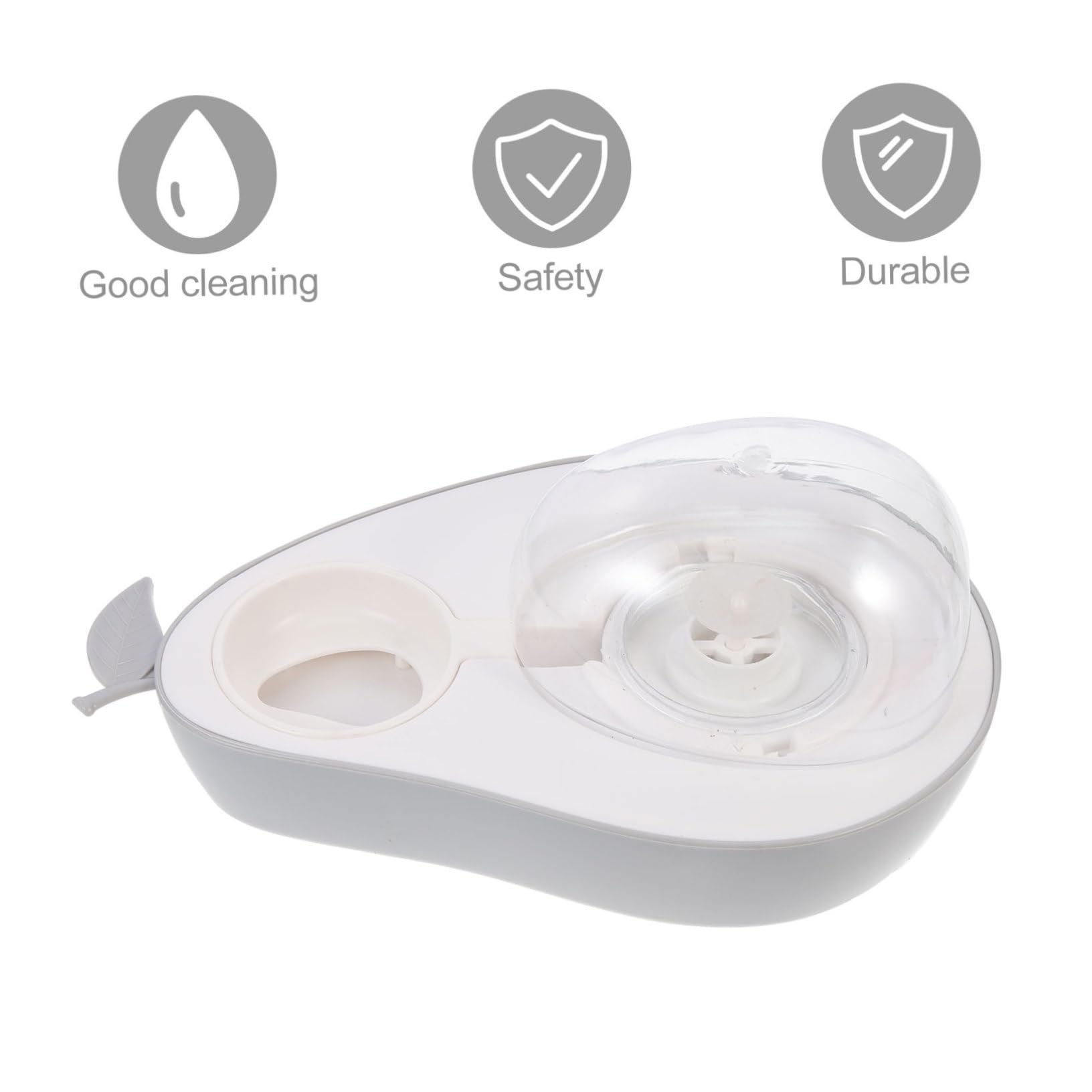 Wasserspender für Haustiere aus Praktischer Brunnenspender Leicht zu Reinigen Gesund für Katzen und Hunde Kompakt und Robust Schöne Wohnaccessoires Einfache Handhabung