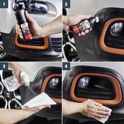 SONAX Kunststoff Neu Schwarz (100 ml) zur Farbauffrischung stark ausgebleichter Kunststoffe im Fahrzeugaußenbereich | Art-Nr. 04091000