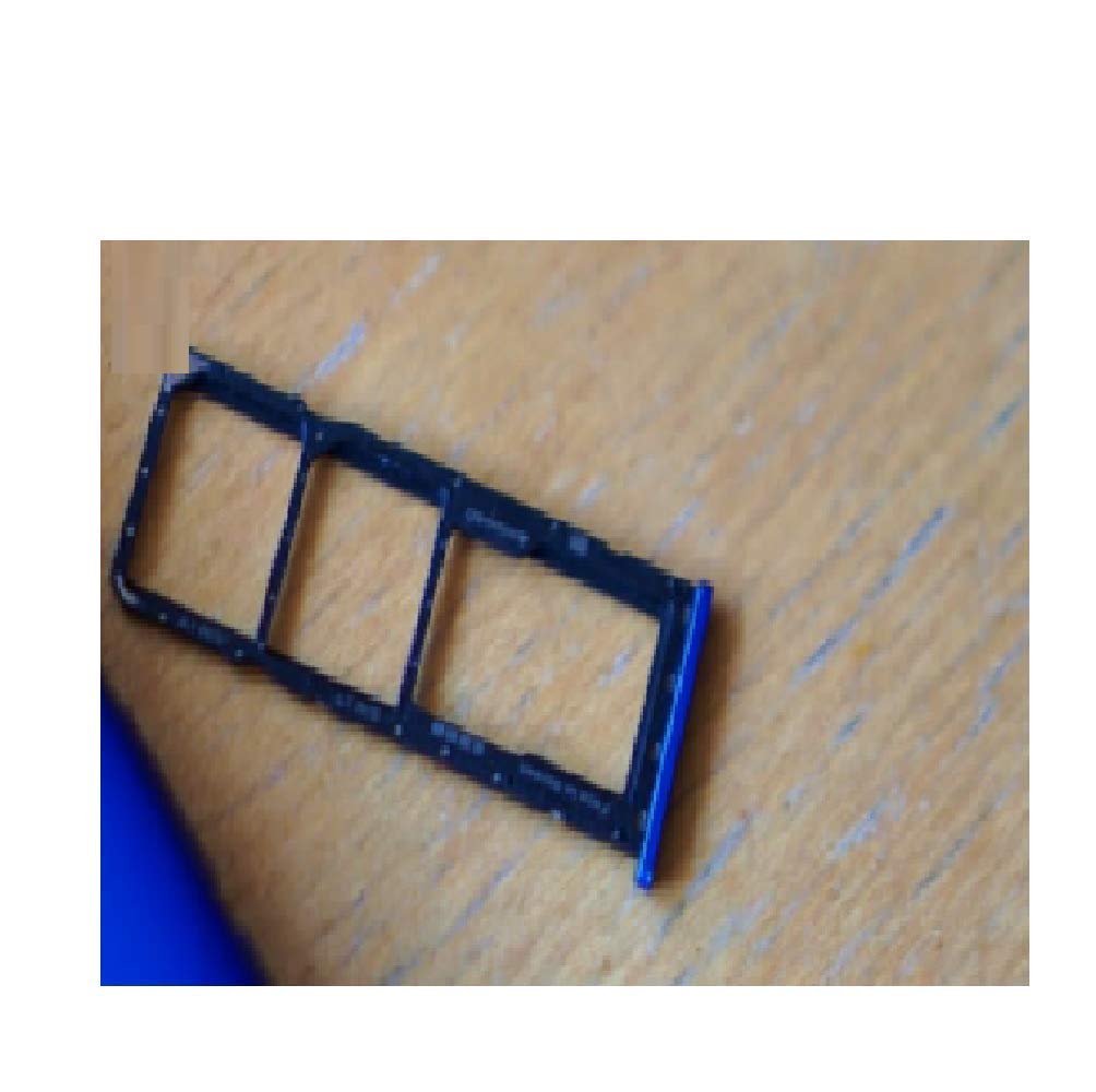 ROBO Dual SIM Tray Sim Card Slot Holder Compatible with Realme C2 : Blue