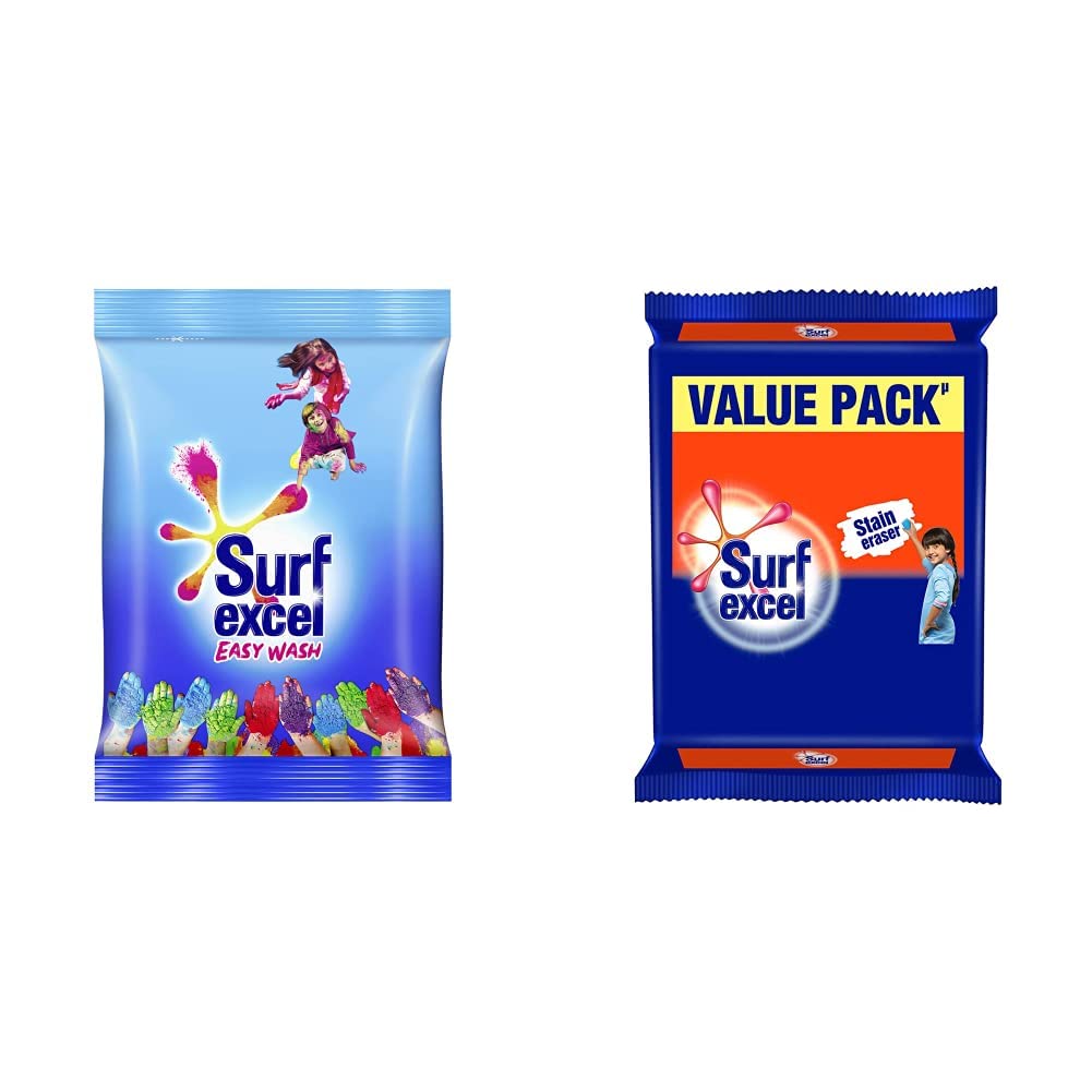 Surf Excel Easy Wash Detergent Powder 1.5 kg, Washing Powder that Dissolves Easily & Removes