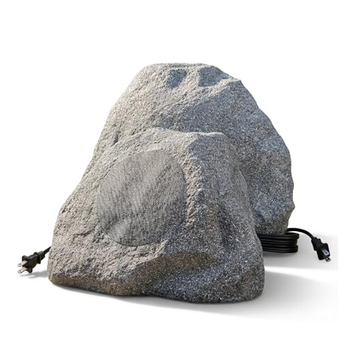 AiTURE 6.5" Bluetooth 5.4 Outdoor Rock Speakers, 450 Watt IPX6