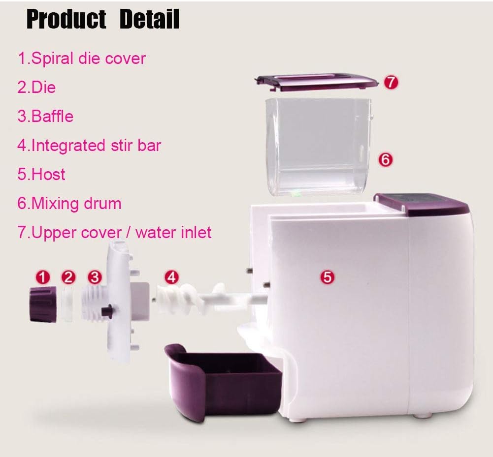 Electric Pasta Maker Automatic Pasta and Noodle Maker Machine Spaghetti Dough Cutter Noodles Pressing Sausage Maker