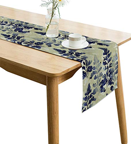 Image of Jute Table Runner Heat Resistant Dining Table Runner for 6 Seater 12 Inches x 72 Inches AATR0010