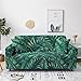 Meiju-shop Mateju Bedruckte Sofabezug - Elastische Sofa-Abdeckungen - 1/2/3/4-Sitzer Slip-Resistent Universal Sofa-Abdeckung für Wohnzimmer Stretch-Sofabezug (Tropische Vegetation,2-Sitzer 145-185cm)