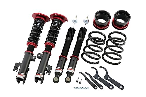 BLITZ(ブリッツ) 車高調 レンチ付 アルファード/アルファードハイブリット ANH10W/MNH10W/ANH15W/MNH15W/ATH10W ダンパー サスペンション フロント リア 4本セット 全長調整式 減衰力32段調整 DAMPER ZZ-