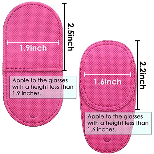 Image of Eye Patches for Adults Kids - VEEJION 12 Piece Eye Patch for Glasses Treat Lazy Eye Amblyopia Strabismus for Left or Right Eyes (Pink)