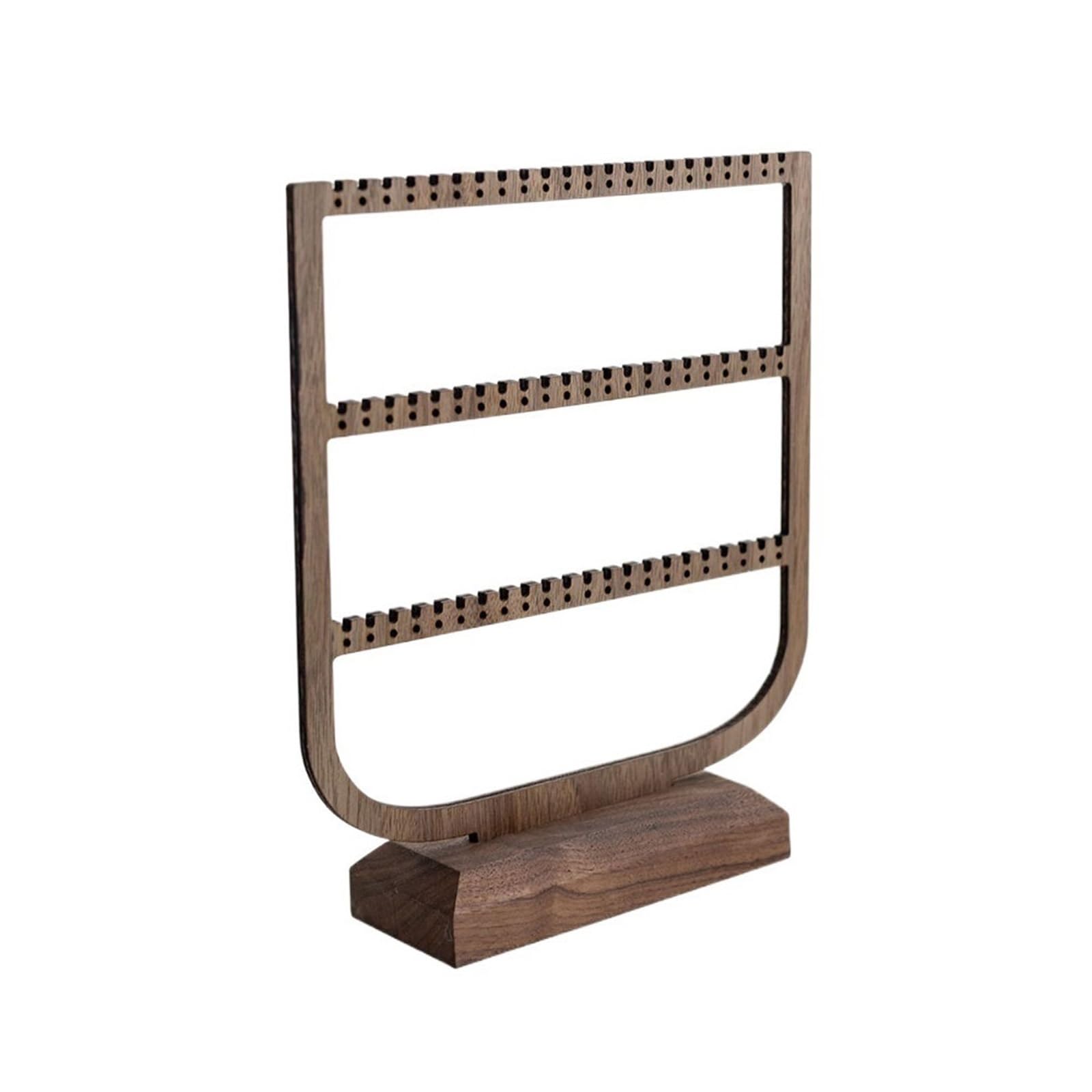 Zhaoj24-05 Jewelry Rack 3 Tier Earring Display MDF Organizer Stand
