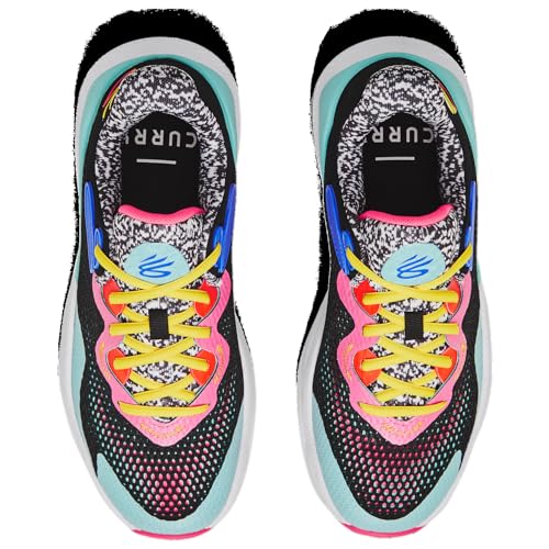 Under Armour Curry Splash 24 - Men's (Black/Neo Turquoise/Taxi)4