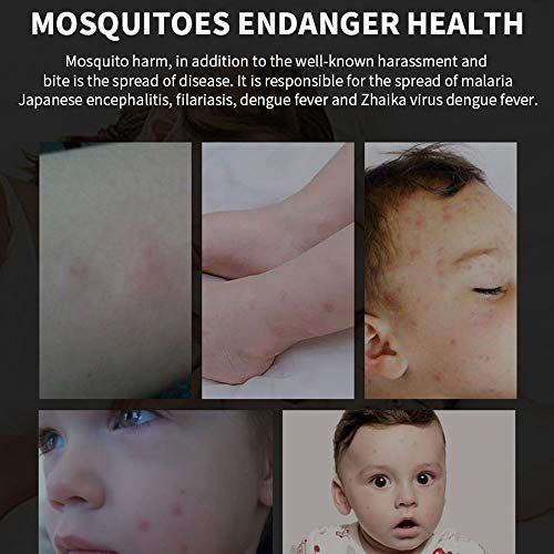 Sunbaca Pulseira repelente de mosquitos Interior Externo Anti Mosquito Pest Insect Bugs Pulseira Par