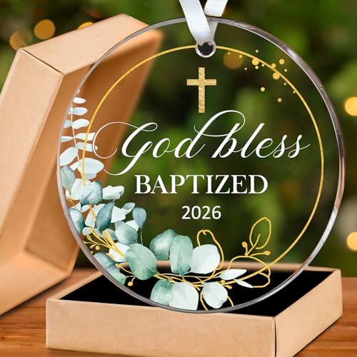 HEXMOZ Baptism Gifts for Boys Girls Women Men Adults