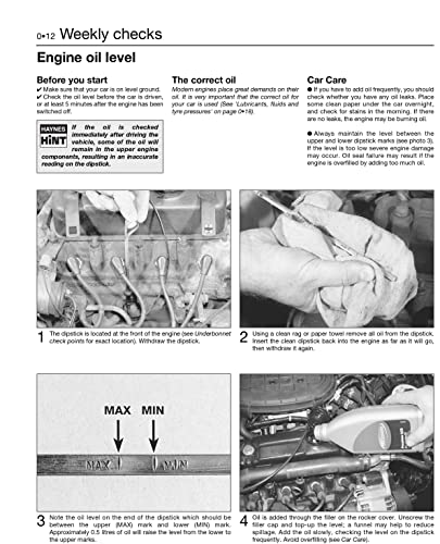 Mini (1969 - 2001) Haynes Repair Manual (Haynes Service and Repair Manual)