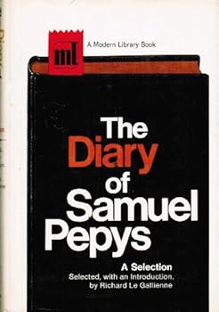 Hardcover The Diary of Samuel Pepys: A Selection (A Modern Library Book, ML 103) Book