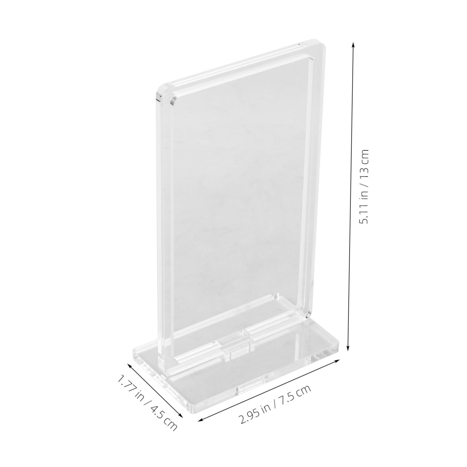 Hemoton DIY Card Desktop Decor DIY Material Moving Sand Art Frame Acrylic Backboard