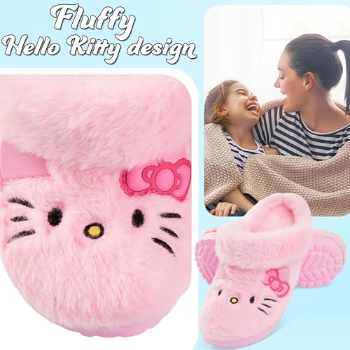 Chaussons chauds Hello Kitty pour cocooning d'hiver - 3