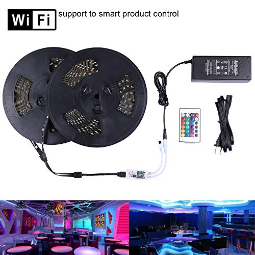 Miheal WiFi Wireless Smart Phone Controlled Led Strip Light Kit with DC12V UL