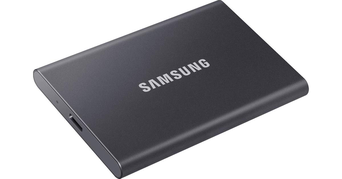 Samsung T7 Portable SSD - 500 GB - USB 3.2 Gen.2 External SSD