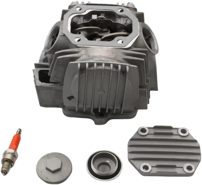 Motorcycle ATV Cylinder Head Kit 52.4mm 4-Stroke Compatible With LF110 ATV 110cc