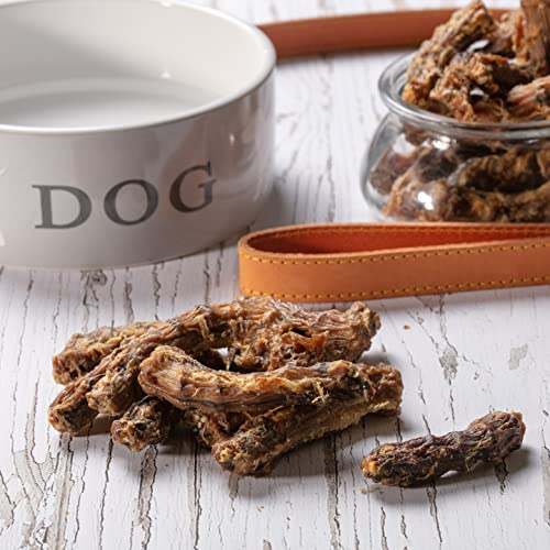 Hollings Chicken Necks Dog Treats, 100% Natural Air Dried Chew Treats for Adult Dogs, Grain Free and High in Protein (120g) - Image 6