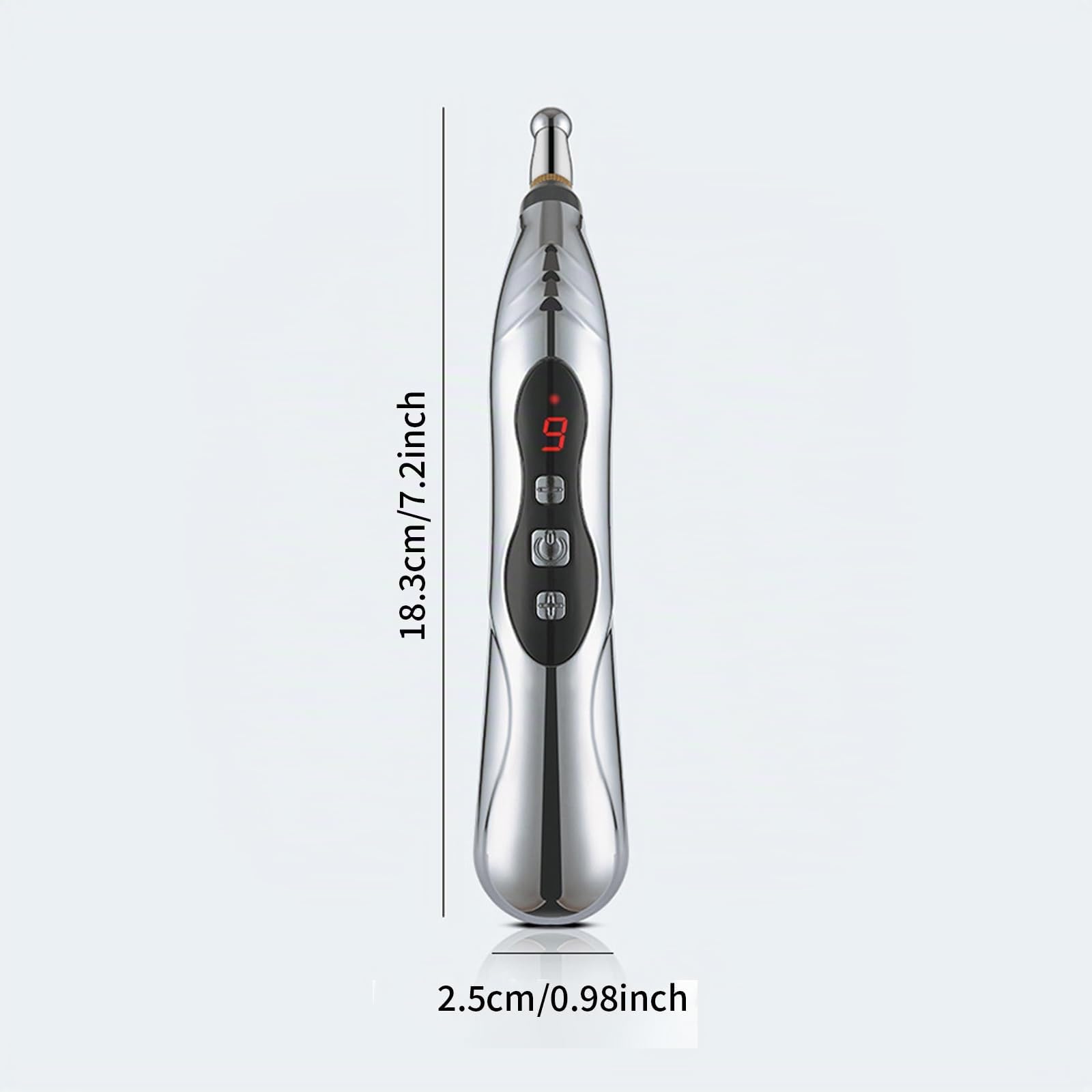 Stylo de massage d'acupuncture-modèle rechargeable Stylo de massage électrique pour l'acupuncture, Stylo de massage de thérapie de guérison d'acupuncture Stylo d'énergie méridien