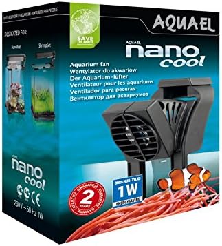Aquael M161407 Nano Cool Wentylator, 1 kg, Pack of 1, black, 1 Stück (1er Pack)