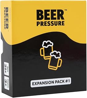 Beer Pressure Expansion Pack #1 - Drinking Card Game for Parties, and Game Nights. The Perfect Party Gift!