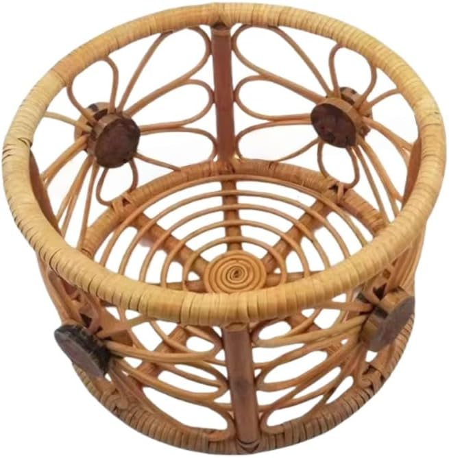 AOUTN 新生児写真撮影用小道具、籐かご、赤ちゃん写真撮影用バスケット、写真撮影、ベビーシャワー写真撮影、出産写真撮影、アクセサリ