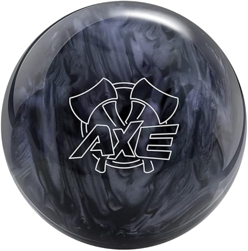 Bowlerstore Products Hammer Axe - Bola de bolera preperforada, color negro y humo