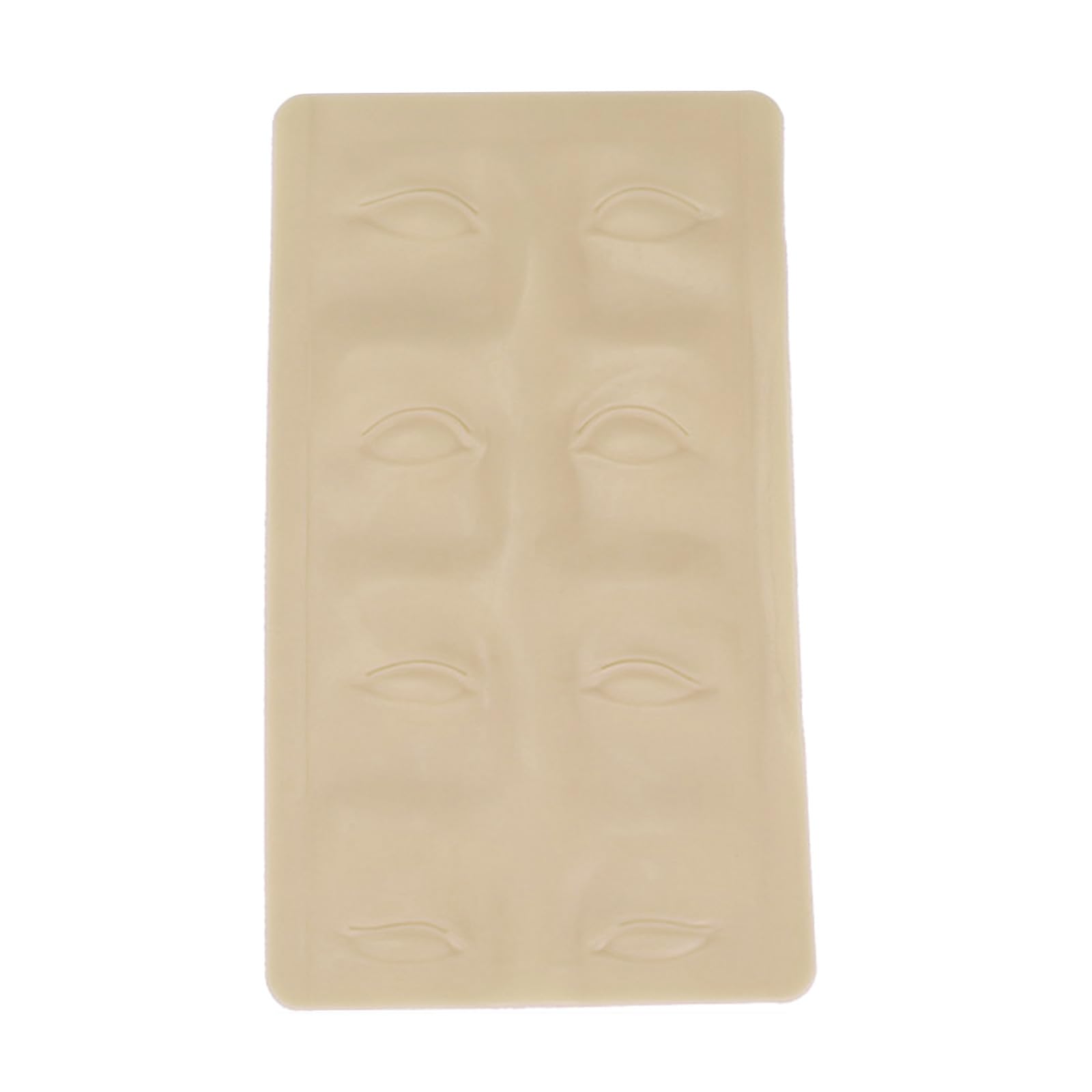 oringnat 3D Training Silicone Permanent Makeup Practice Fake Skin Lips Face for Microblading Tattoo-Machine Beginner