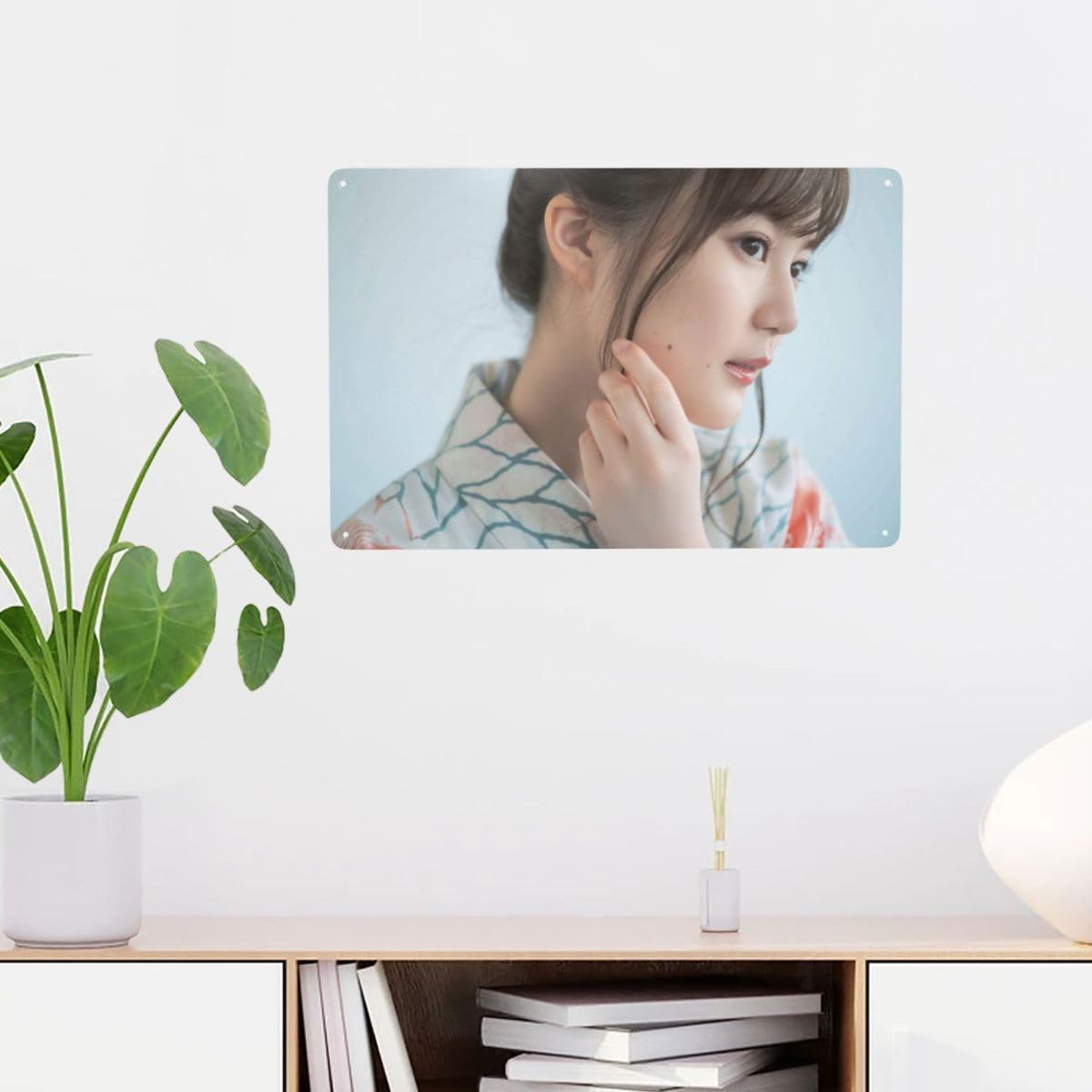Amazon.co.jp: 生田絵梨花 ブリキの絵 ブリキ看板 金属ポスター 装飾鉄