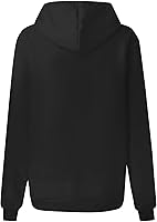 Vista 4 de EOPUING Sudaderas con capucha con cremallera de un cuarto para mujer, sudaderas de gran tamaño con bolsillo para otoño e invierno