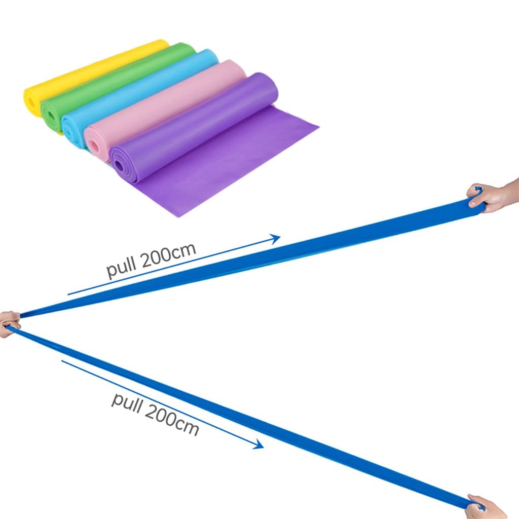 Opaska do ćwiczeń fitness pilates Pilates elastyczny trening elastyczny gumowy zespół Drawcord 150 cm/15 m akcesoria do siłowni