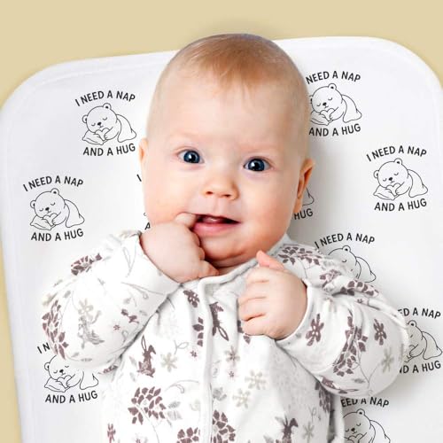 'I Need a Nap and a Hug' Baby Burp/Wash Cloth (BC00033157)2