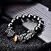 Aisamco Black Obsidian,Feng Shui Bracelet,with Pixiu and Tiger Eye Stone,Relax Anxiety Beaded Bracelet,Gift for Women and Men #3