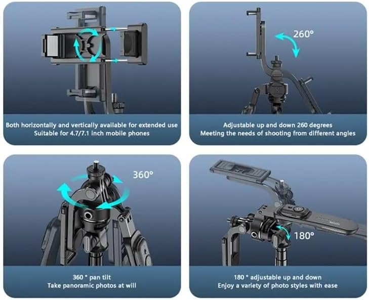 Yesido SF17 Tripod angle adjustments